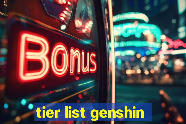 tier list genshin